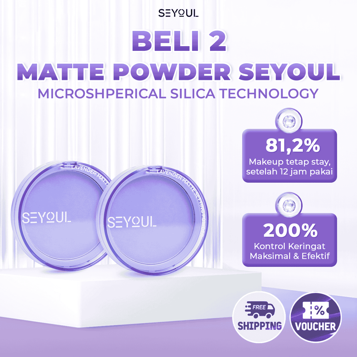 Lavender Matte Powder SEYOUL