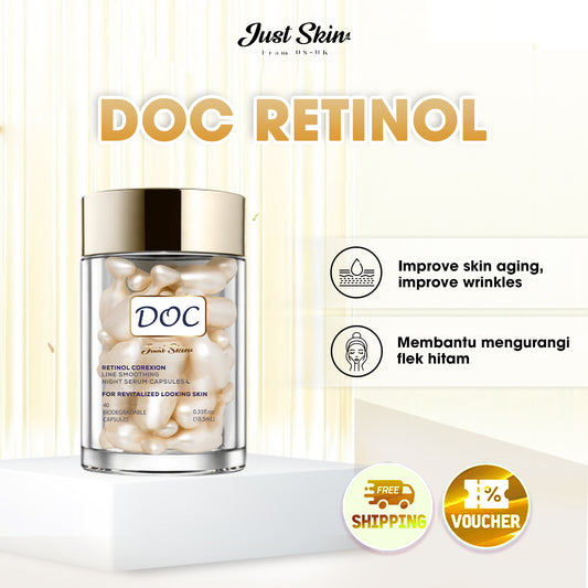 Doc Retinol skin care essence Justskin Retinoid Serum 40 capsule