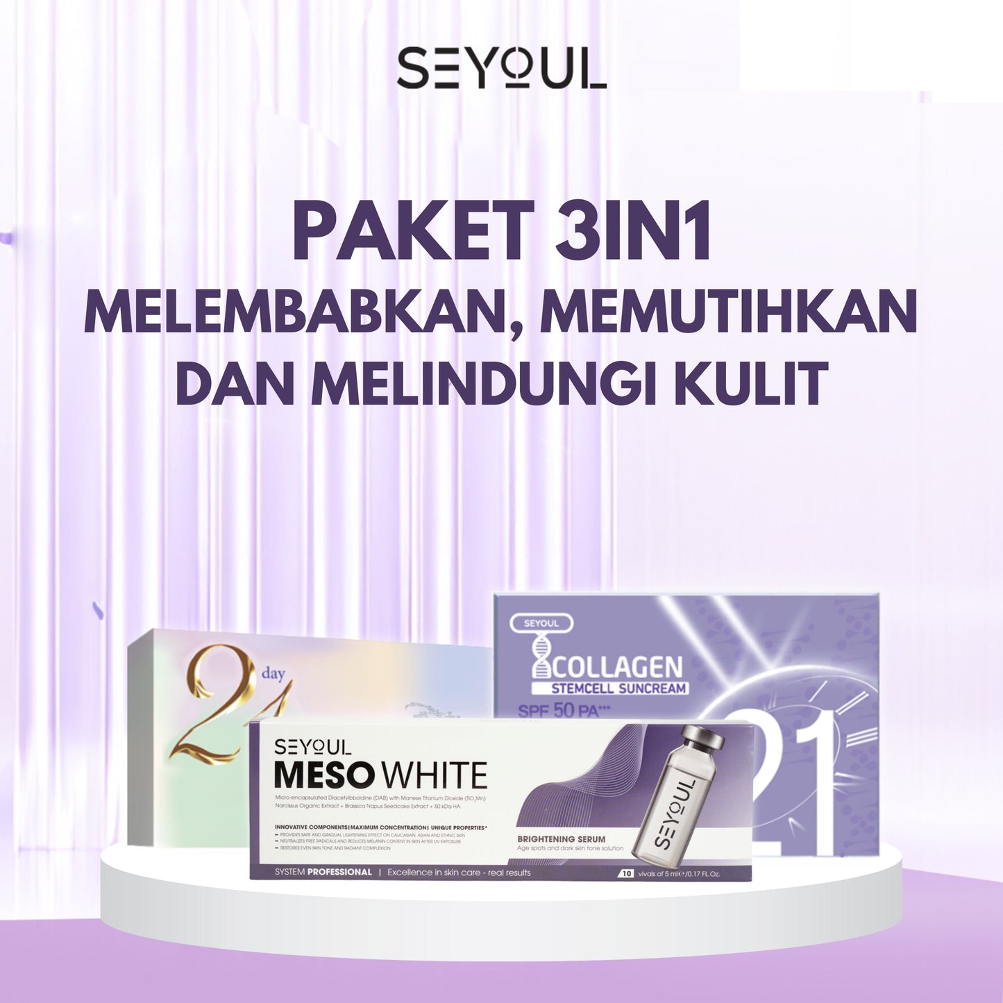 SEYOUL Paket 3in1 Skincare