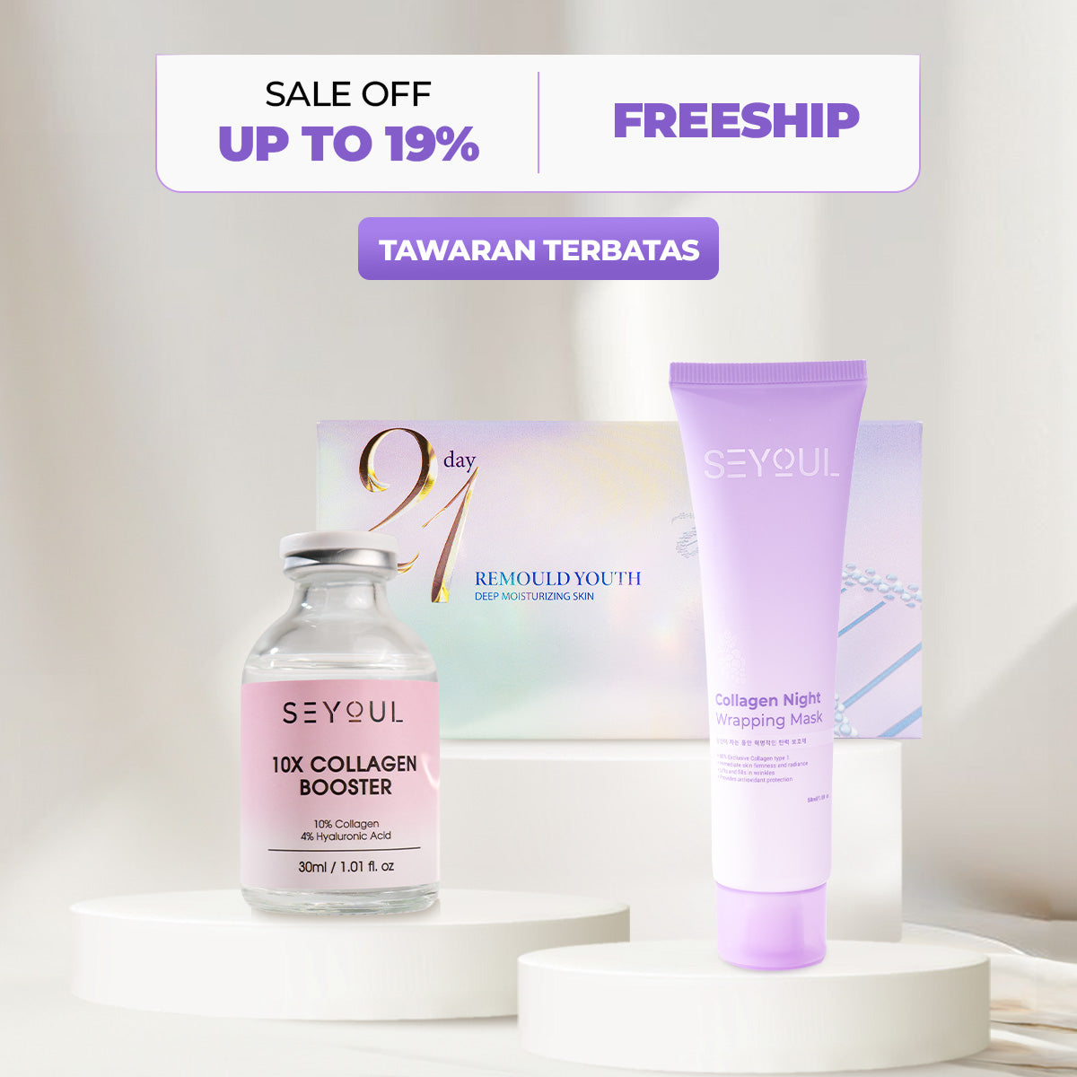 Paket GLOW Collagen Trio