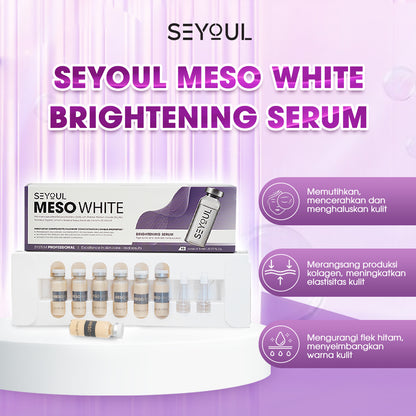 SEYOUL Mesowhite brightening serum set 6 botol