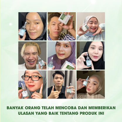 Serum Penghilang Bopeng VERBLE - Serum Day and Night