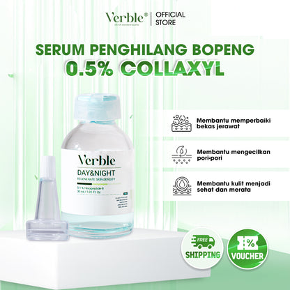 Serum Penghilang Bopeng VERBLE - Serum Day and Night